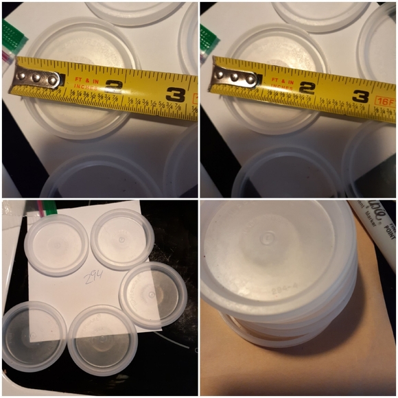{2} Pack Small Vtg Tupperware Seals 294 - Picture 4 of 16
